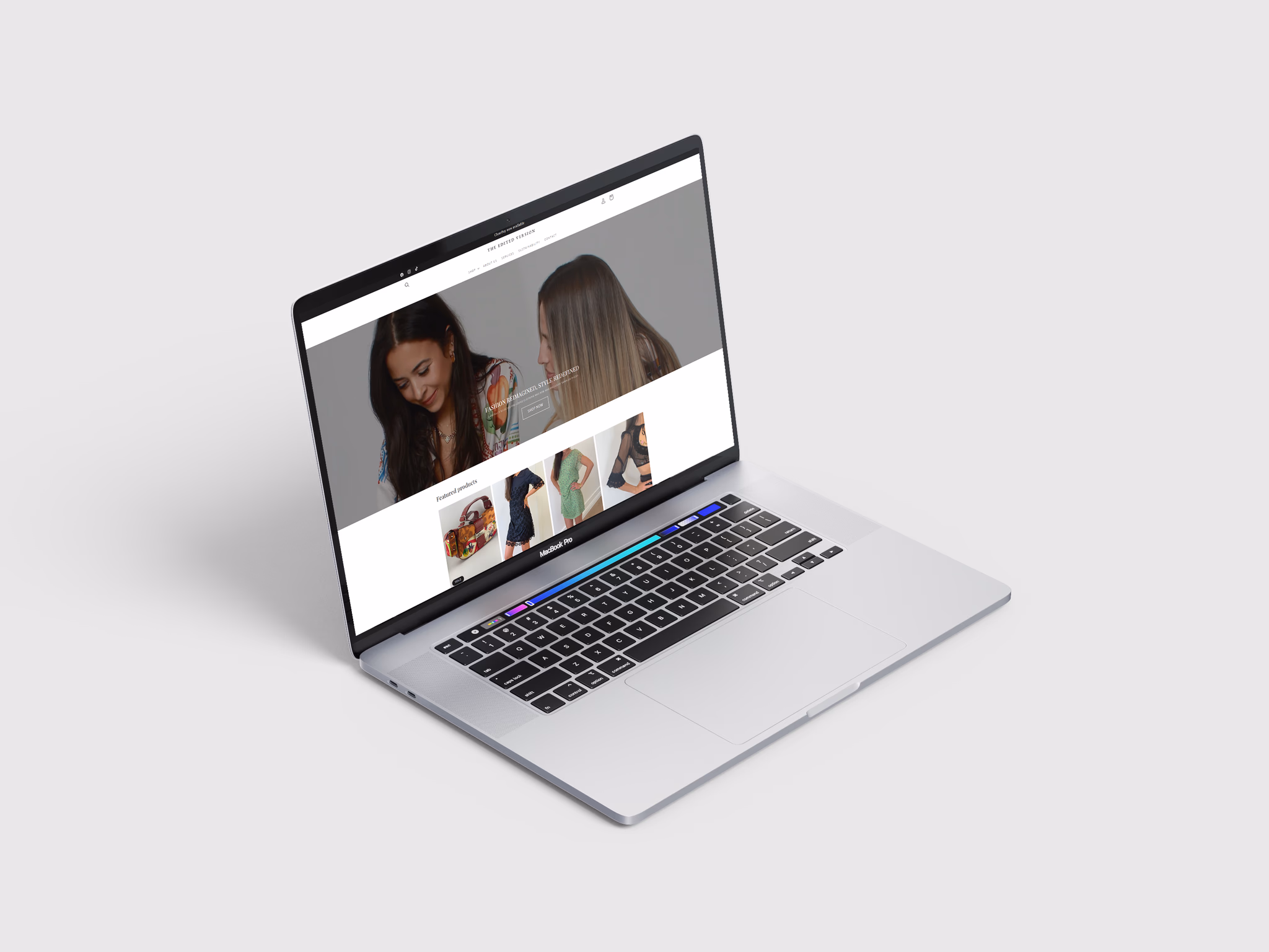 The Edited Version - Desktop View